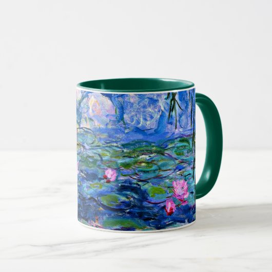 Mug Monet : Water Lys 1919, (Devant droit)