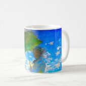 Mug Monet Woman avec un parasol (Devant droit)