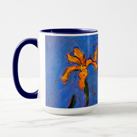 Mug Monet - Yellow Irises (Gauche)
