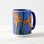 Mug Monet - Yellow Irises (Devant droit)