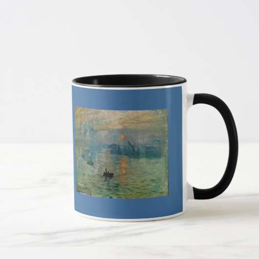 Mug Monet's Impression Sunrise (soleil levant) - 1872 (Droite)