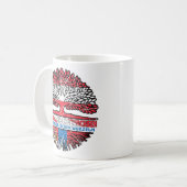 Mug Mongolie Arbre autrichien (Devant gauche)