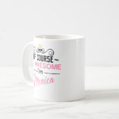 Mug Monica Bien sûr que je suis un nom génial (Devant gauche)