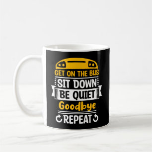 Mug Moniteur d'autobus scolaire Aide-accompagnatrice É
