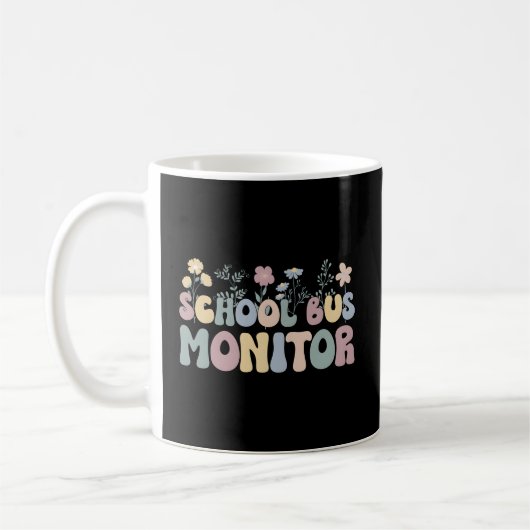 Mug Moniteur d'autobus scolaire Appréciation Bus Monit (Gauche)