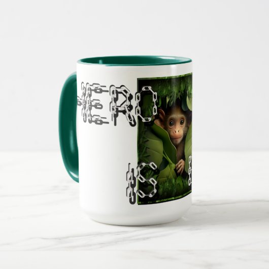 Mug Monkey (Devant gauche)