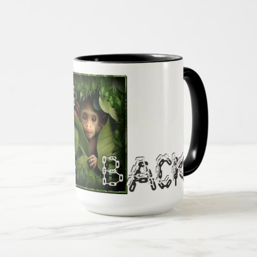 Mug Monkey (Devant droit)