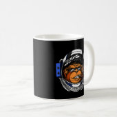 Mug Monkey Astronaut Space Ape Chimp Science-fiction (Devant droit)