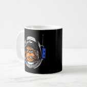 Mug Monkey Astronaut Space Ape Chimp Science-fiction (Devant gauche)