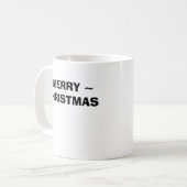 MUG MONKEY AVEC LE CASQUETTE DE PÈRE NOËL ET LA (Devant gauche)
