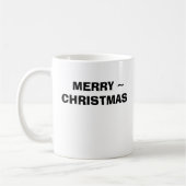 MUG MONKEY AVEC LE CASQUETTE DE PÈRE NOËL ET LA (Gauche)