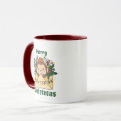 Mug Monkey Christmas (Devant gauche)