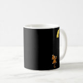 Mug Monkey Climbs For Banana Funny Animal Cket Design (Devant droit)