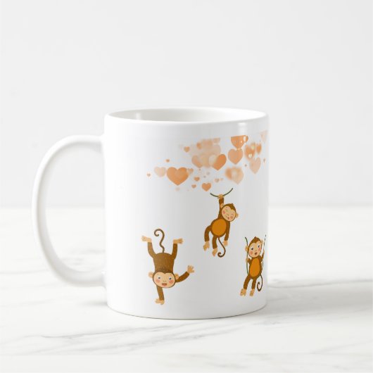 Mug Monkey Happy (Gauche)