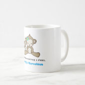 Mug Monkey Pun Cute Kawaii Funny (Devant droit)
