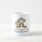 Mug Monkey Pun Cute Kawaii Funny (Centre)