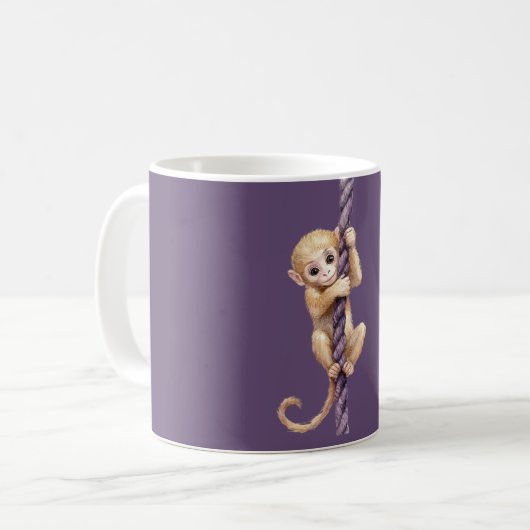 Mug Monkey Purple Rope (Devant gauche)
