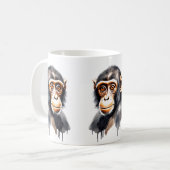 Mug Monkey Wildlife & Nature Water Color Set (Devant gauche)