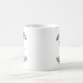 Mug Monnaie et Courbe Florale Mariage de la tribu des  (Centre)