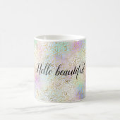 Mug Monnaie mauve dorée Leopard (Centre)