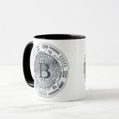 MUG MONNAIE NUMÉRIQUE BITCOIN (Devant gauche)
