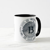 MUG MONNAIE NUMÉRIQUE BITCOIN (Devant droit)