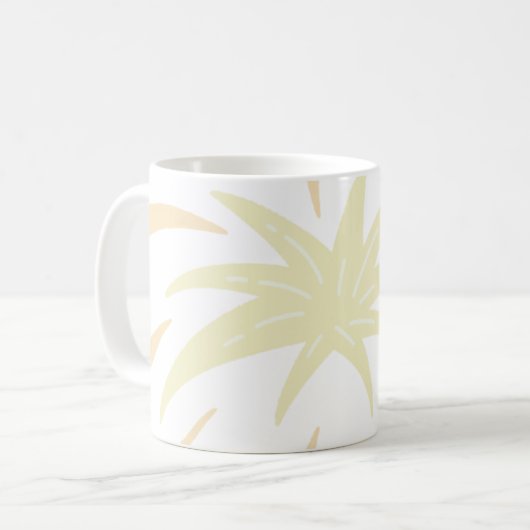Mug Monochromatic Doodle Burst (Devant gauche)