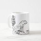  Mug Monochrome Jungle Trio (Devant gauche)