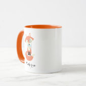 Mug Monocle Hipster Red Fox (Devant gauche)