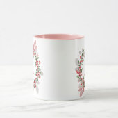 Mug Monogram Christmas Berry Wreath (Centre)