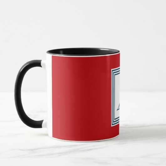 Mug Monogram design (Gauche)