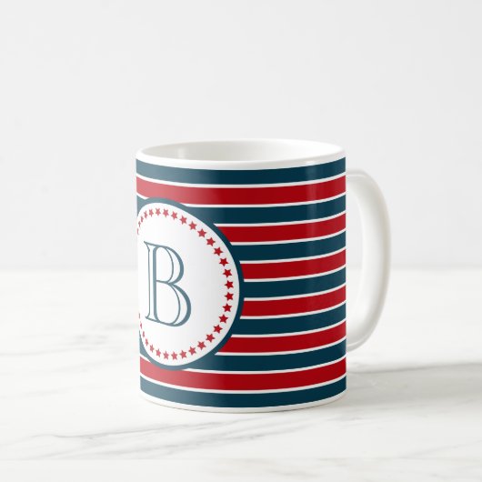 Mug Monogram design (Devant droit)