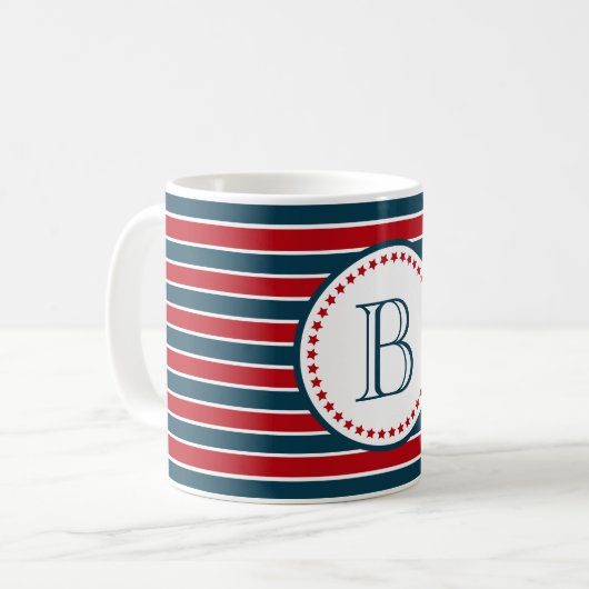 Mug Monogram design (Devant gauche)