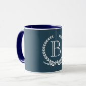 Mug Monogram design (Devant gauche)