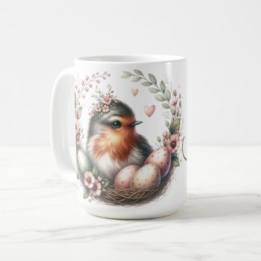 Mug Monogram Mama Bird (Devant gauche)