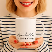 Mug Monogram | Minimalist stylish