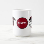 Mug Monogram Orca Killer Whale Design (Centre)