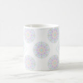 Mug Monogram Pastel Rainbow Sundae Polka Dot Mandala (Centre)