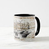 Mug Monograme de Woodland (Devant droit)