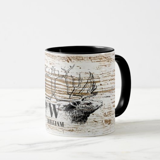 Mug Monograme de Woodland (Devant droit)