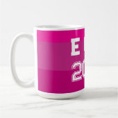 Mug "monogramm et années personnalisables (Gauche)