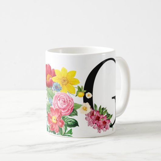 Mug Monogramme (Devant droit)