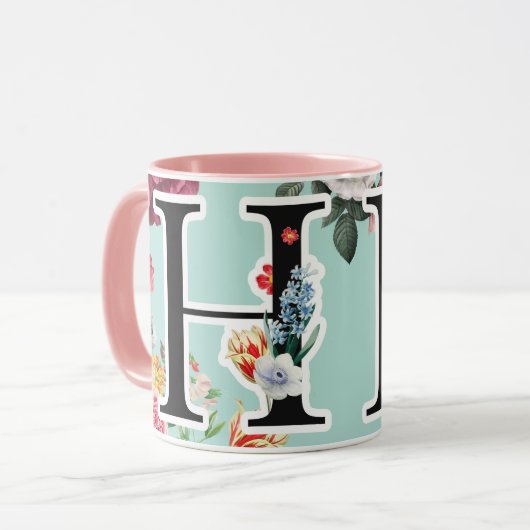 Mug Monogramme (Devant gauche)
