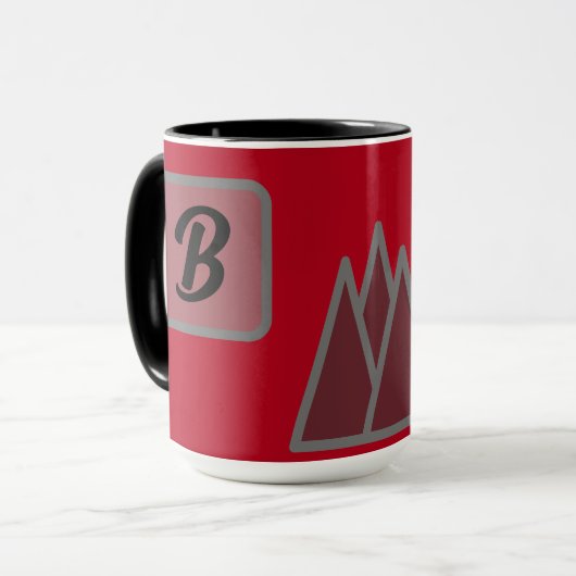Mug Monogramme (Devant gauche)