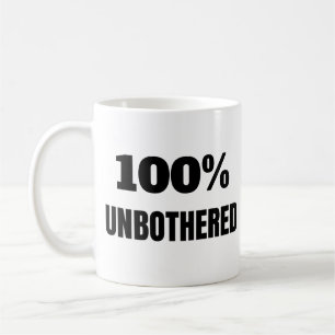 Mug Monogramme 100% Sassy Citation Sans Préoccupation