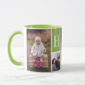 Mug Monogramme 4 Collage photo (Gauche)