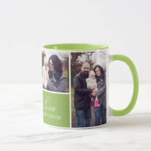 Mug Monogramme 4 Collage photo