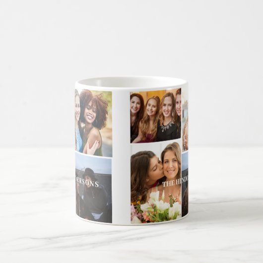 Mug Monogramme 4 Collage photo (Centre)