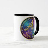 Mug Monogramme 'A' Gras - La marque d'Ananya depui (Devant droit)