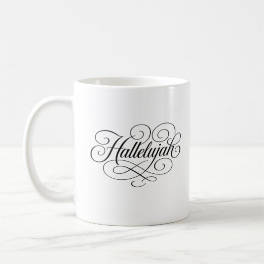Mug Monogramme Alléluia (Gauche)
